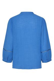 Блуза Французская синяя PIECES, синий