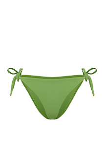 Зеленые плавки бикини с завязками Trendyol, зеленый