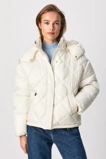 Зимняя куртка - белая - базовая Pepe Jeans, белый