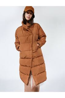 Зимняя куртка - Коричневый - Пуховик Koton, коричневый