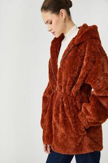 Зимняя куртка - оранжевая - базовая Koton, оранжевый
