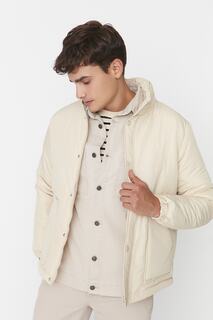 Зимняя куртка - Серая - Базовая Trendyol, серый