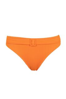 Плавки бикини стандартного кроя с поясом Fall In Love DeFacto, оранжевый