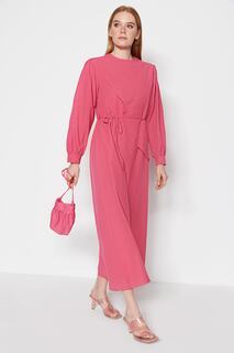 Платье - А-силуэт Trendyol Modest, розовый
