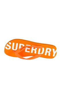 Спортивные тапочки мужские SUPERDRY, оранжевый