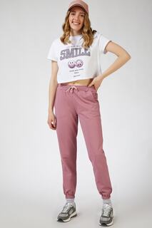 Спортивные штаны - Розовый - Джоггеры Happiness İstanbul, розовый