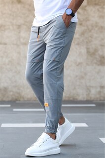 Спортивные штаны - Серые - Джоггеры Madmext, серый