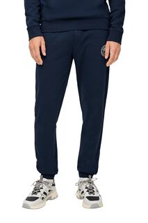 Спортивные штаны - Синий - Свободный стиль QS by s.Oliver