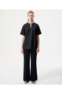 Женская черная блузка Machka, разноцветный