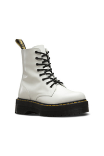 Ботильоны - Белый - На плоской подошве Dr. Martens, белый