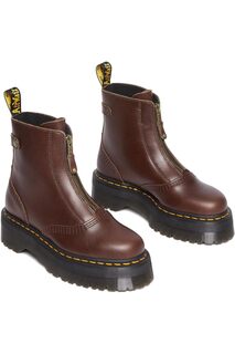 Ботильоны - Коричневый - Блок Dr. Martens, коричневый