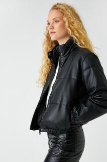 Женская черная куртка Koton, черный