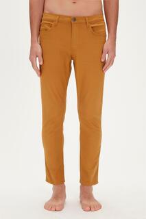 Брюки на крючках Мужские брюки светло-коричневого цвета Bad Bear, оранжевый