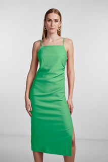 Платье ядовито-зеленое Y.A.S., зеленый