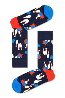 Подарочный набор из 4 носков Go Bowling Happy Socks, разноцветный