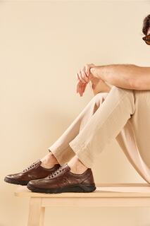Коричневые мужские туфли Yaya by Hotiç, коричневый