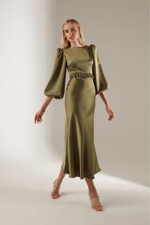 Помолвочное платье цвета хаки Heleny специального дизайна BETTY &amp; SAM