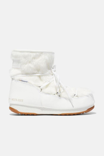 Женские зимние ботинки24009700-003 Monaco Low Fur Optical White MOON BOOT, белый