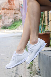 Женские кроссовки White Skin, удобная спортивная обувь на каждый день Jump, белый
