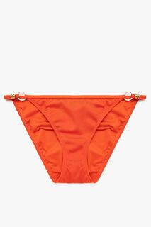 Женские оранжевые плавки бикини 9YAK88784BM Koton, оранжевый
