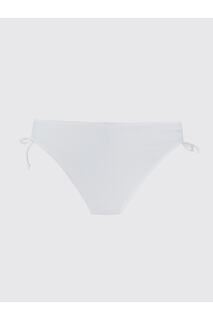 Женские плавки бикини с простыми завязками и деталями LC Waikiki, белый