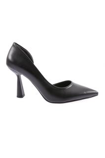 Женские туфли на тонком каблуке с острым носком DGN, черный