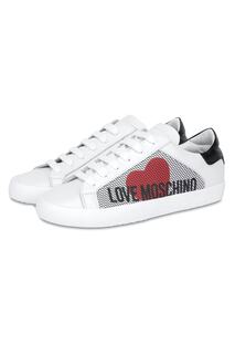 Кроссовки Женщины/Девочки Love Moschino, белый