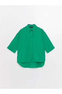 Рубашка - зеленая - оверсайз LC Waikiki, зеленый