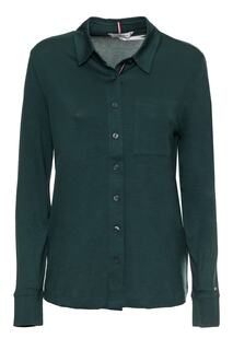 Рубашка – зеленая – стандартного кроя Tommy Hilfiger, зеленый