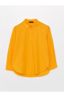 Рубашка - Оранжевая - Oversize LC Waikiki, оранжевый