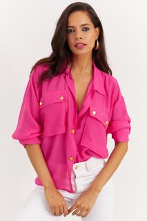 Рубашка - Розовая - Классический крой Cool &amp; Sexy, розовый