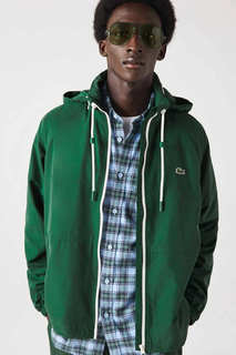 Куртка - Зеленый - Классический крой Lacoste, зеленый