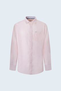 Рубашка - Розовая - Классический крой Pepe Jeans, розовый