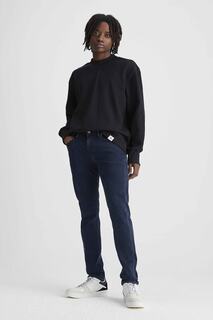 Джинсы мужские джинсовые темные Calvin Klein, темно-синий