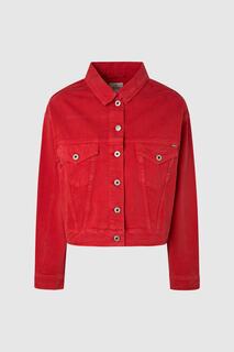 Куртка - Красный - Классический крой Pepe Jeans, красный