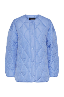 Куртка - Синий - Классический крой PIECES, синий