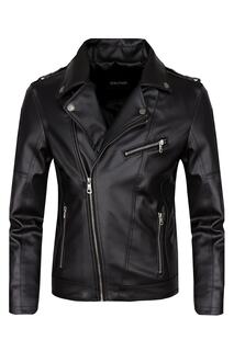 Куртка - Черный - Классический крой Delpino, черный