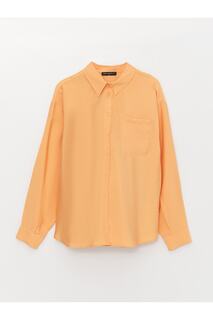 Рубашка – оранжевая – стандартного кроя. LC Waikiki, оранжевый