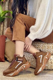 Светло-коричневые женские кроссовки DARK SEER, коричневый