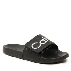 Шлепанцы Calvin Klein AdjPool Slide, черный