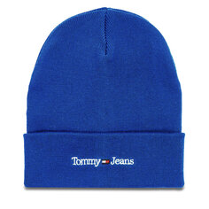 Шапка Tommy Jeans TjmSport Beanie, синий