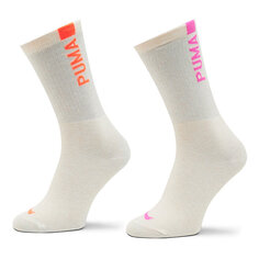 Носки Puma WomenSlouch Sock, 2 шт, розовый/оранжевый/белый