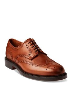 Мужские модельные туфли на шнуровке Polo Ralph Lauren, цвет Brown