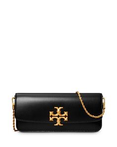 Элеонора Клатч Tory Burch, цвет Black