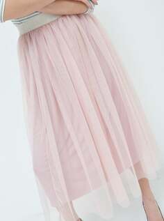 Тюлевая юбка, пыльно-розовый NO Brand