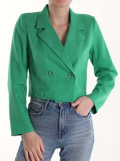 Двубортный пиджак, цвет Jade NO Brand