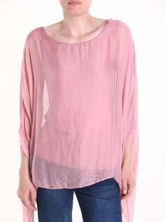 Шелковая блузка, розовый NO Brand