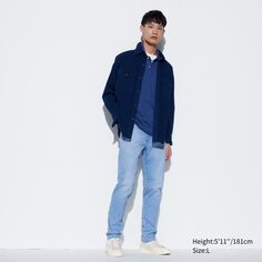 Ультраэластичные джинсы ezy UNIQLO, синий