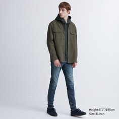 Ультраэластичные джинсы skinny fit UNIQLO, синий