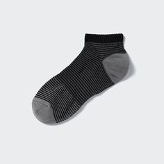 Носки в полоску UNIQLO, темно-серый